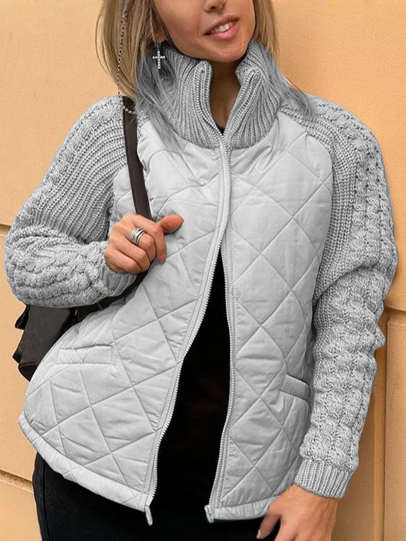 Cozy Knitted Fleece Jacket