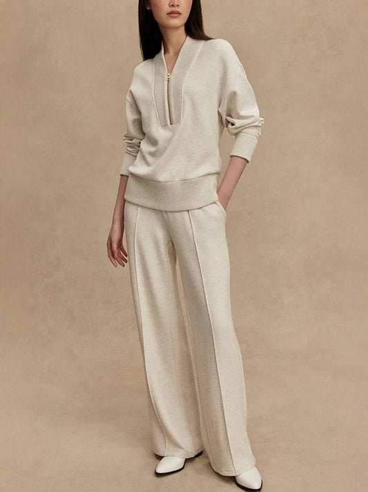 VIRGINIE | Cozy Two-Piece Knit Outfit