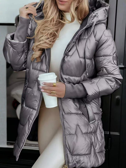 Stylish Women's Hooded Jacket for Fall