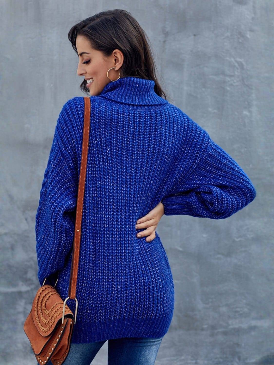 MARINE | Women's Cozy Oversized Cable Knit Sweater