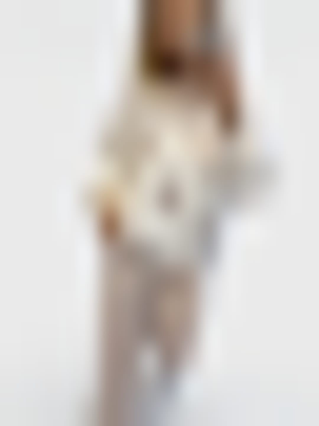 MILA | Cozy Cotton-Blend Heart Sweater