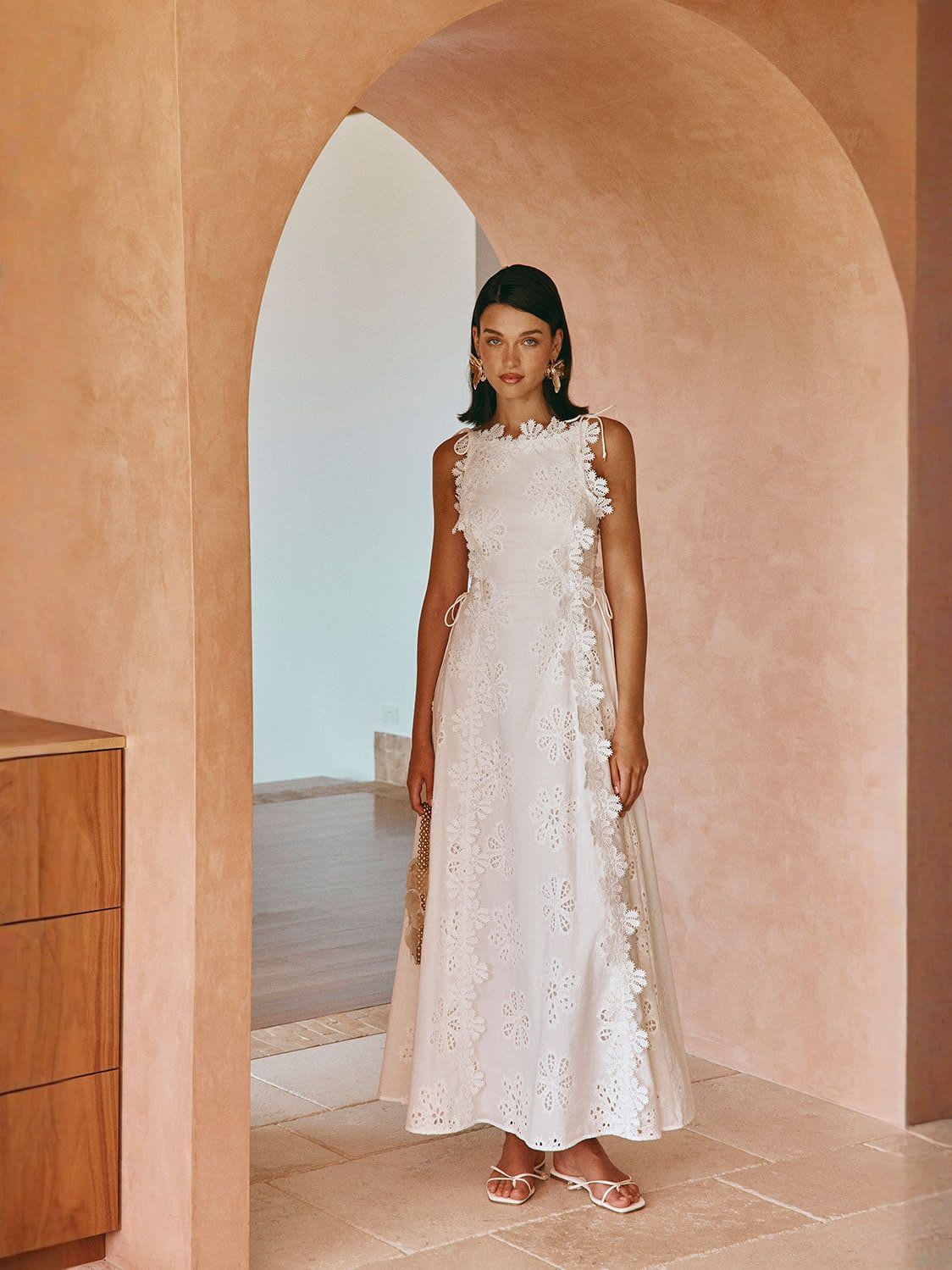 LORENA | Unique Long Printed Dress