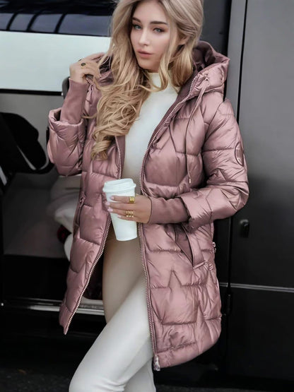 Stylish Women's Hooded Jacket for Fall