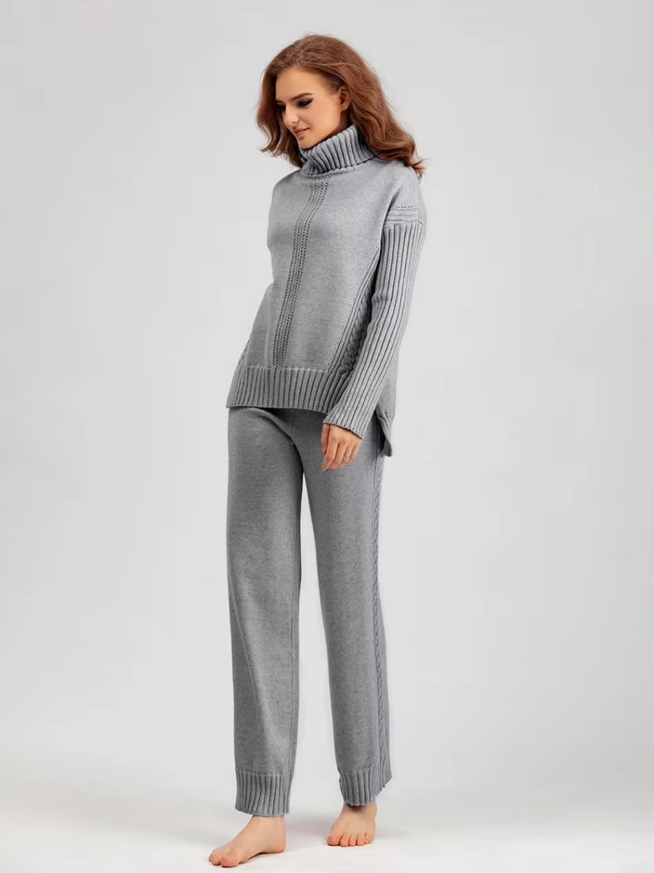 SCARLETT | Turtleneck Sweater and Pants Set