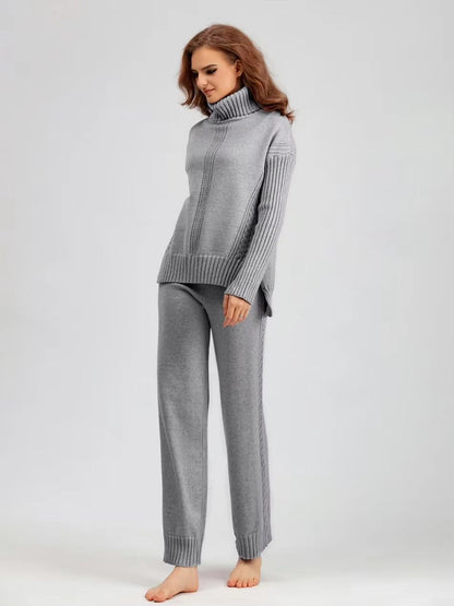 SCARLETT | Turtleneck Sweater and Pants Set