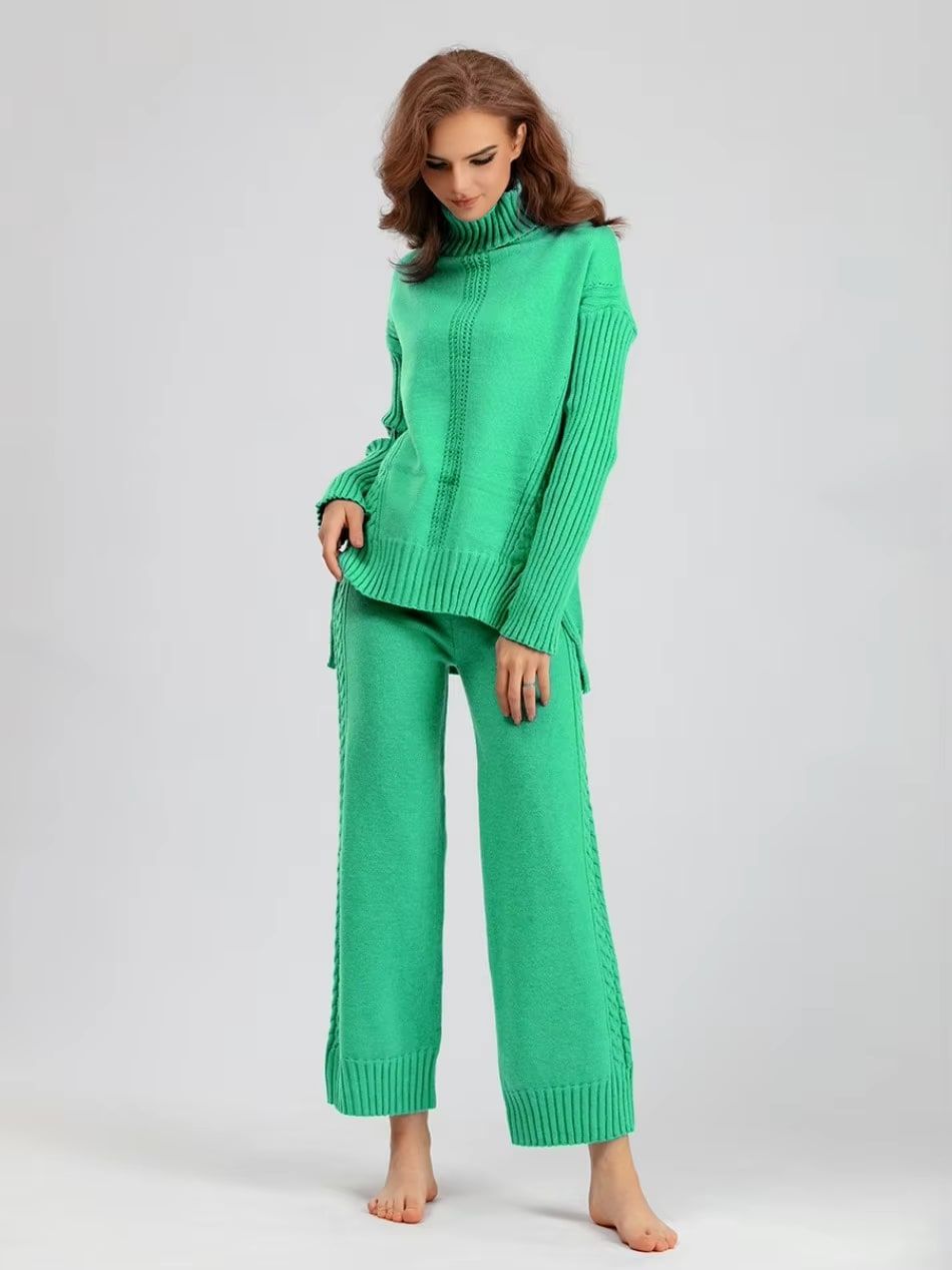 SCARLETT | Turtleneck Sweater and Pants Set