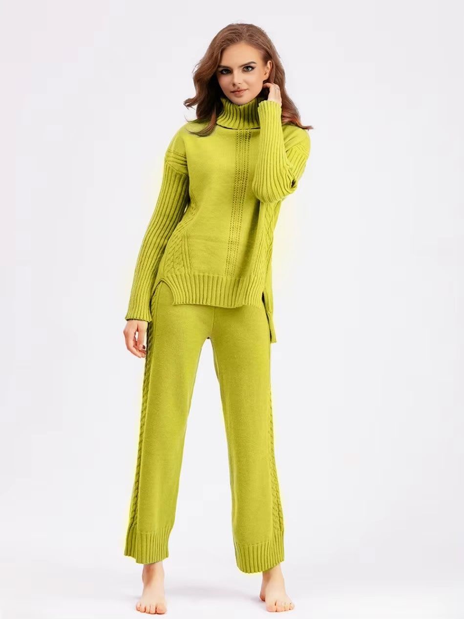 SCARLETT | Turtleneck Sweater and Pants Set