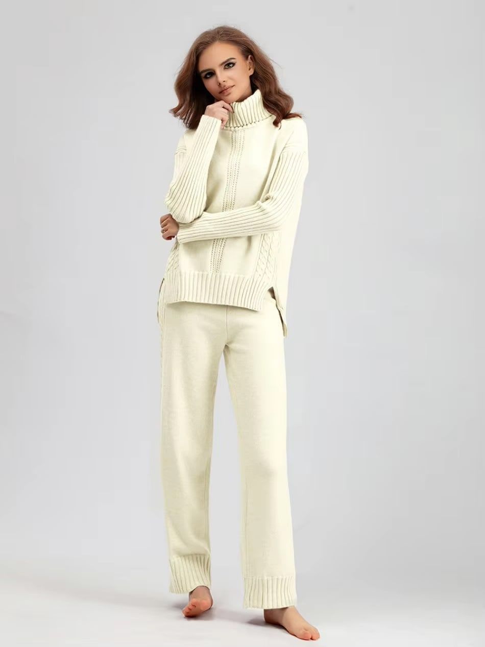 SCARLETT | Turtleneck Sweater and Pants Set