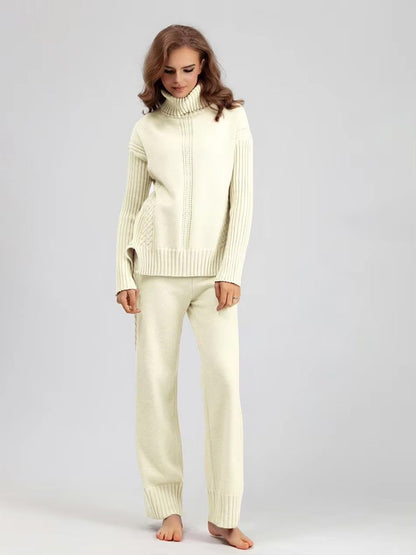 SCARLETT | Turtleneck Sweater and Pants Set