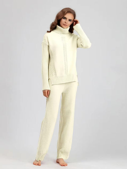 SCARLETT | Turtleneck Sweater and Pants Set