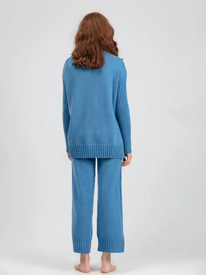 SCARLETT | Turtleneck Sweater and Pants Set