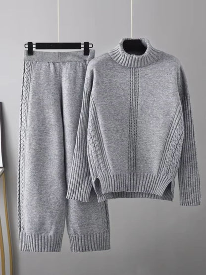 SCARLETT | Turtleneck Sweater and Pants Set