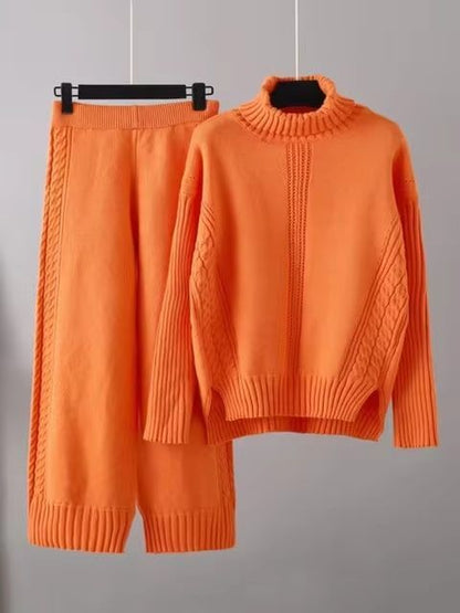 SCARLETT | Turtleneck Sweater and Pants Set