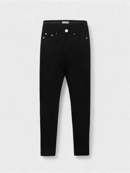 Black High-Waisted Jeans