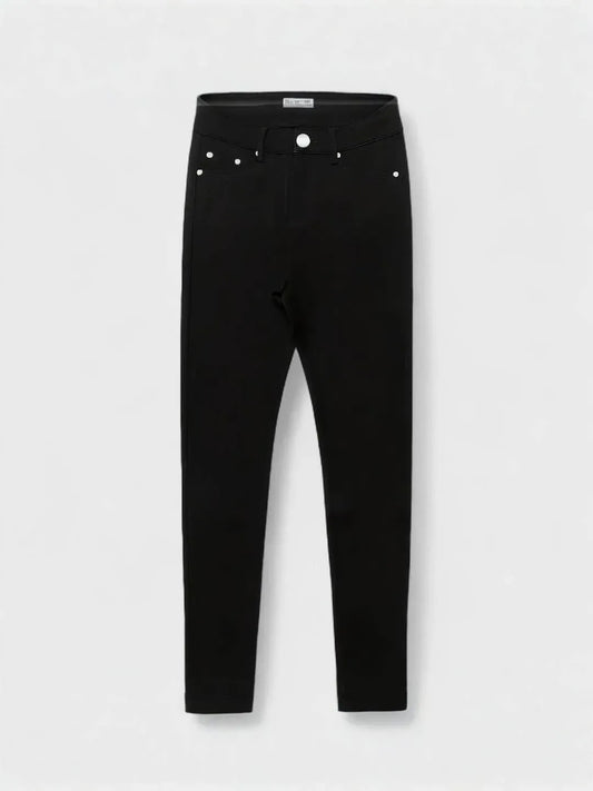 Black High-Waisted Jeans