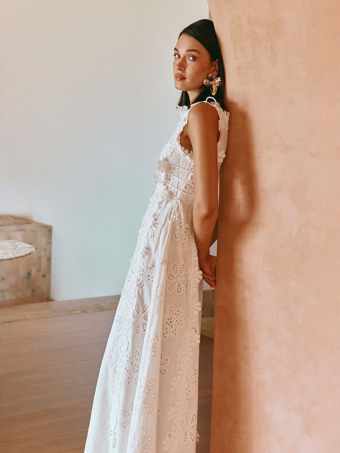 LORENA | Unique Long Printed Dress