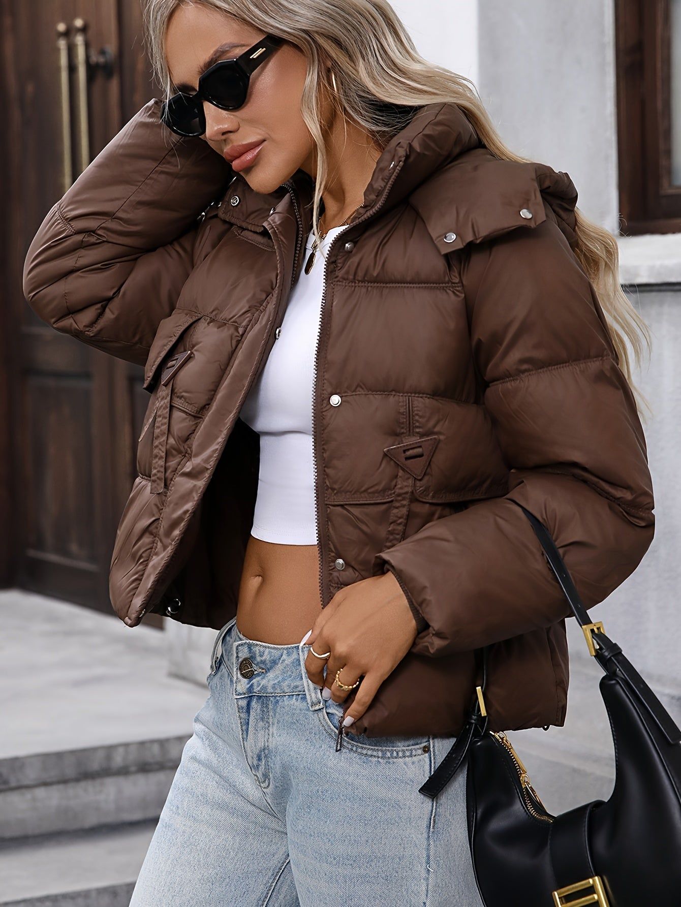 Women's Hooded Down Jacket