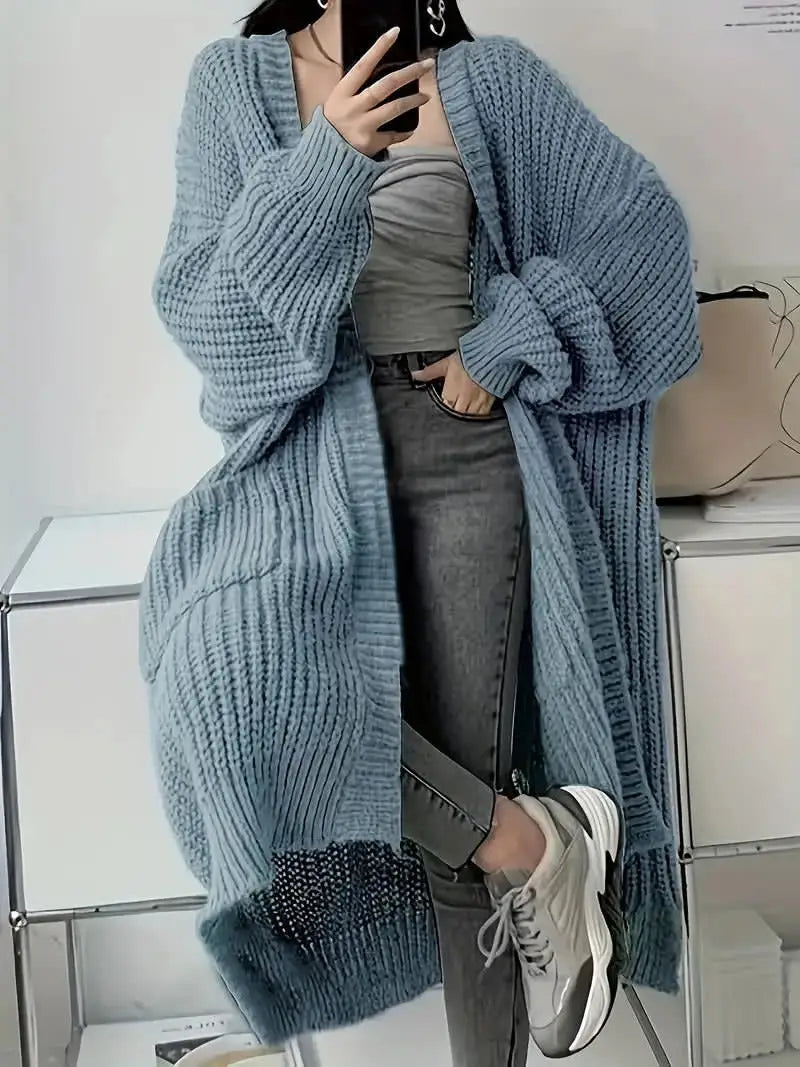 Cozy Oversized Knit Cardigan