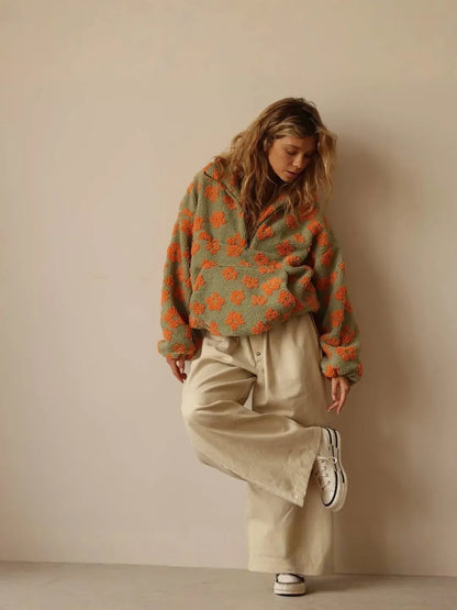 ISALINE | Cozy Bohemian Knit Sweater