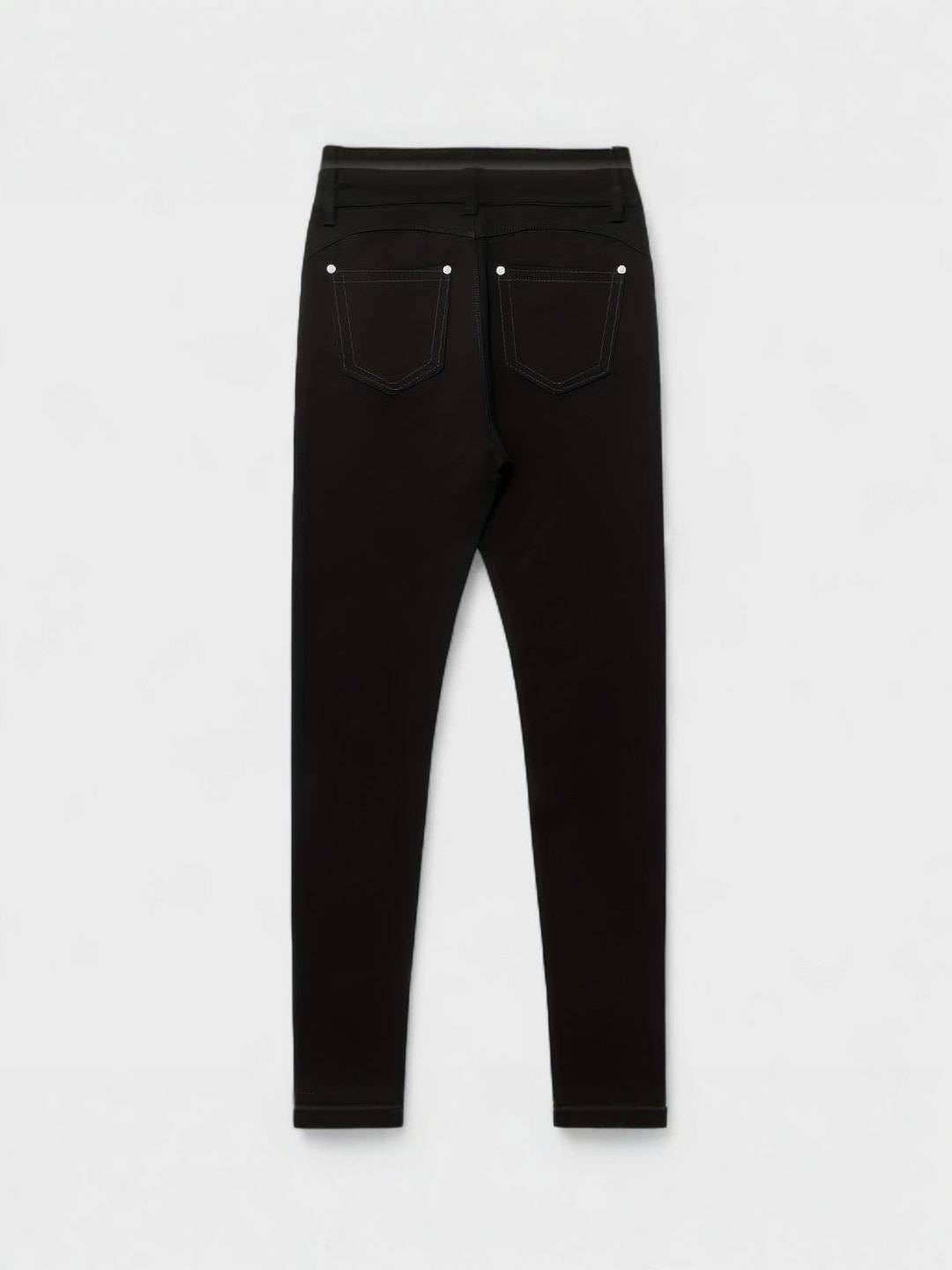 FLORIALE | Black High-Waisted Jeans