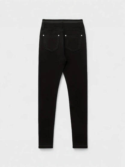 Black High-Waisted Jeans