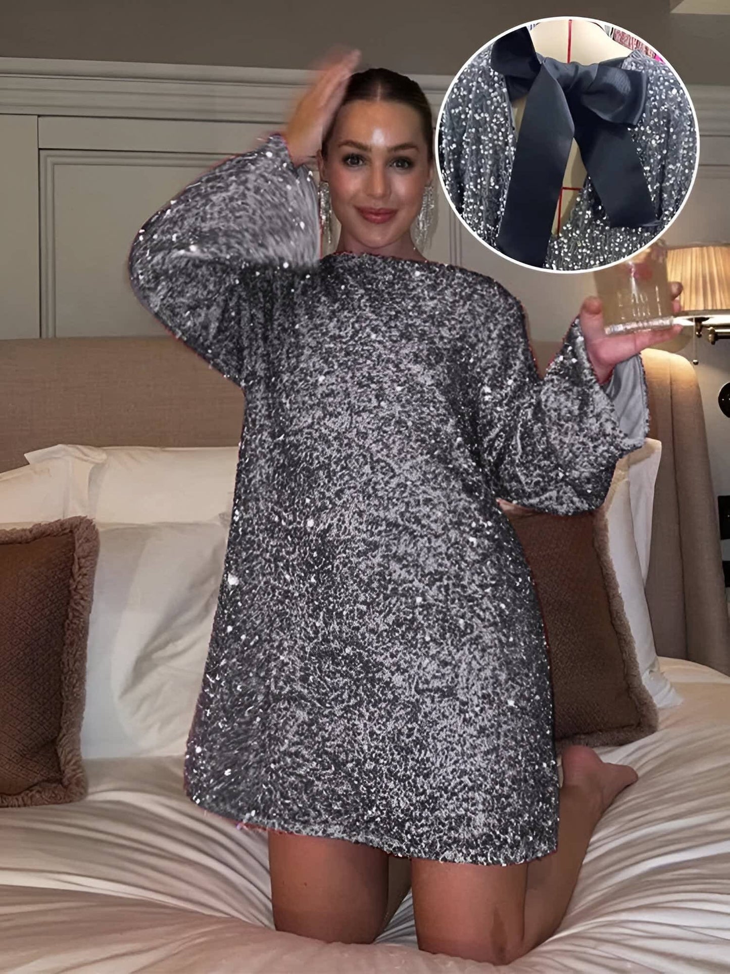 LISA | Elegant Knot Dress – A Perfect Blend of Femininity and Confidence