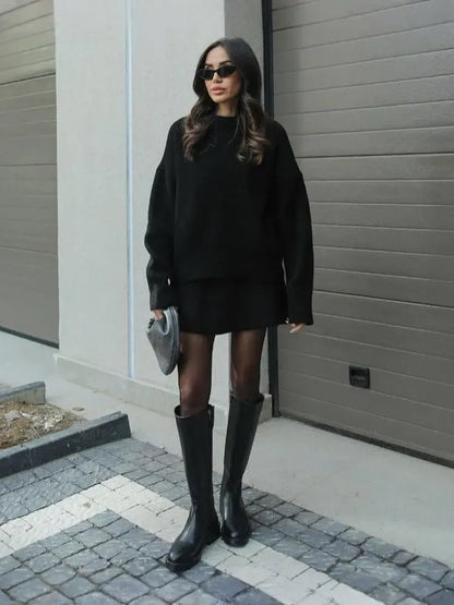 Cozy & Chic Knit Sweater Set