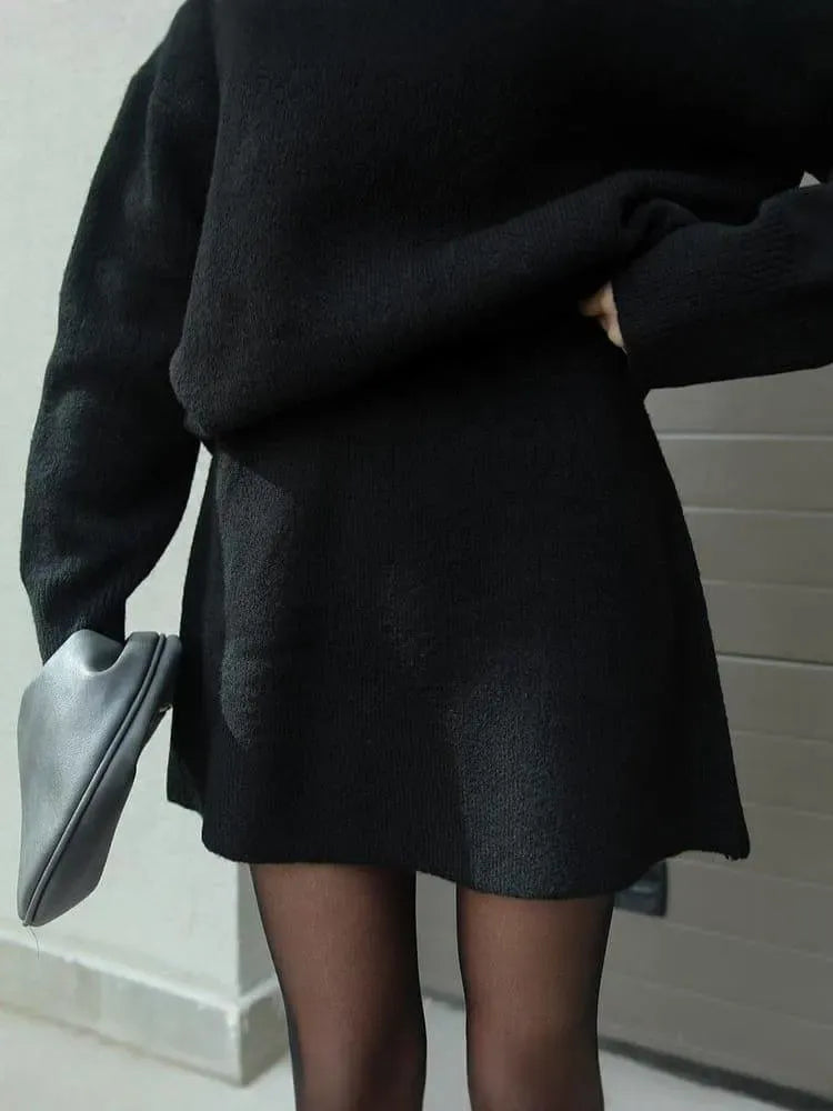 Cozy & Chic Knit Sweater Set