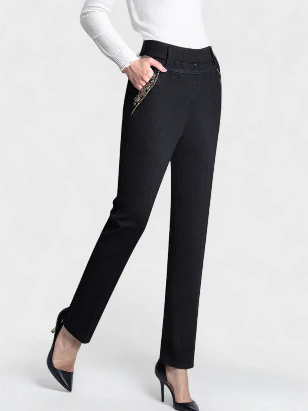 ÉLIANE | Stylish Jean with Comfortable Elastic Waist