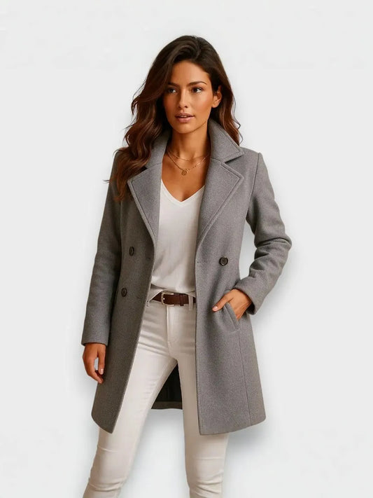 Classic Long Coat for Effortless Elegance