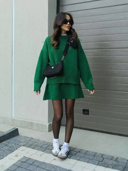 Cozy & Chic Knit Sweater Set