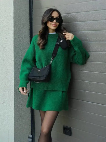 Cozy & Chic Knit Sweater Set